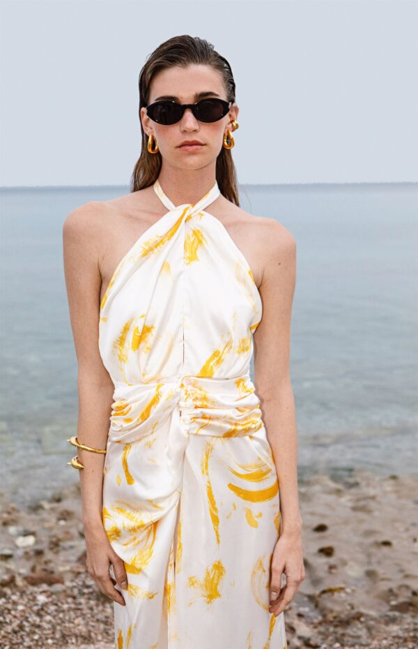 IRIS "Shades of Yellow" Long Dress - Image 2