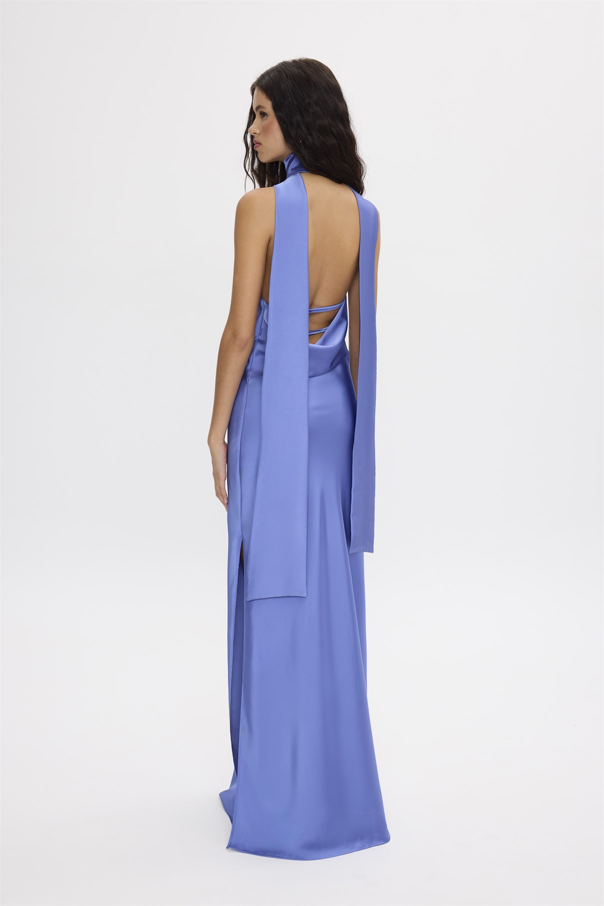 Aurelia Maxi Purple Dress - Image 4